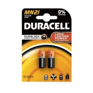 2 Piles DURACELL 12V P23GA