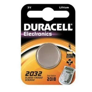 Pile DURACELL CR2032 3V - Modèle d'Origine, Neuf, En 24h