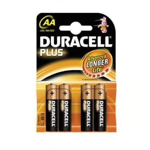 4 Piles DURACELL MN1500-AA