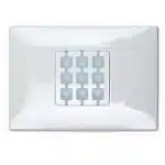 Support NICE Support mural rectangulaire Blanc WRW pour NICE Way