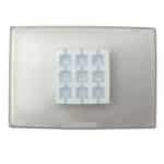 Support NICE Support mural rectangulaire Blanc WRW pour NICE Way1