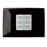 Support NICE Support mural rectangulaire Noir WRB pour NICE Way