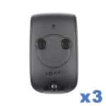 Télécommande portail SOMFY lot de 3 télécommandes