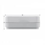 Clavier à code Hörmann FCT 3-1BS Dimensions Under