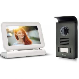 Visiophone Extel sans fil couleur Lesli - Mémoire de passage photo et vidéo