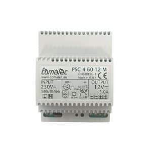 Alimentation COMATEC 5A 12 V CC (Réf CARAL5A12) - PSC4.60.12M