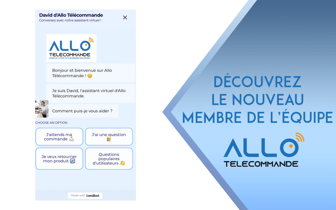 Découvrez le Chatbot d’Allo Télécommande !