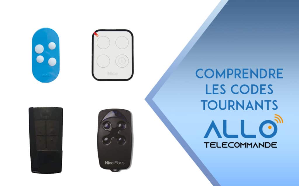 TÉLÉCOMMANDE À CODE TOURNANT