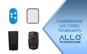 TÉLÉCOMMANDE À CODE TOURNANT