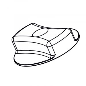 Molette de déverrouillage FAAC 400 / 422 (Réf : 7290445)