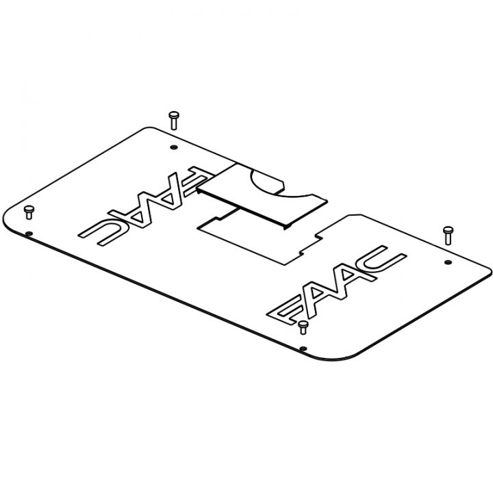 Couvercle caisson FAAC S800 (Réf : 63000075)