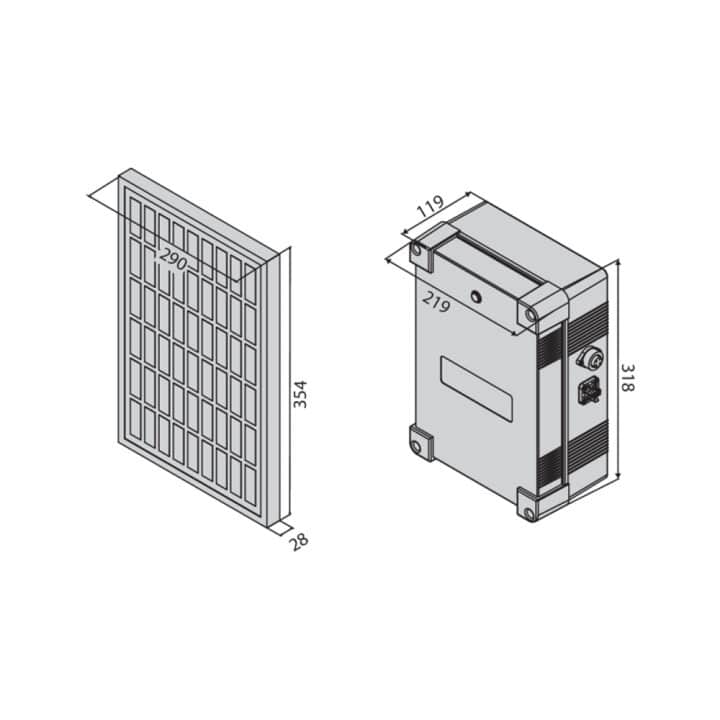BFT ECOSOL BOX (Réf - D113731) 2