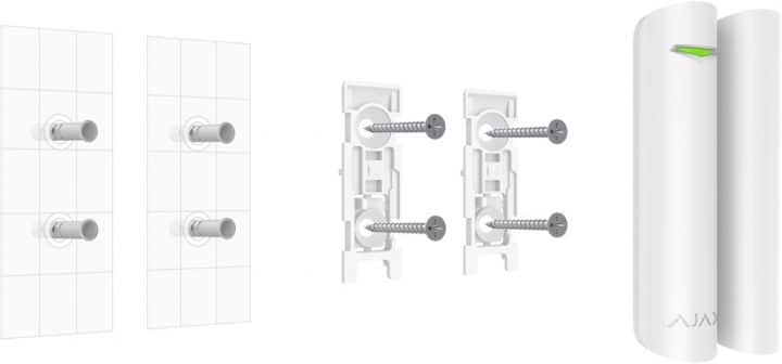 Détecteur d’ouverture AJAX DoorProtect Plus Jeweller 3