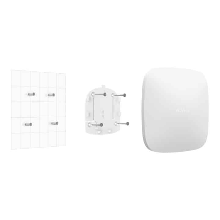 Panneau de contrôle sans fil Wifi AJAX Hub 2 Plus Jeweller 4