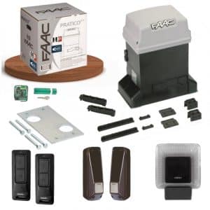 Kit FAAC PRATICO INTEGRAL - 220 V (Réf : 105955)