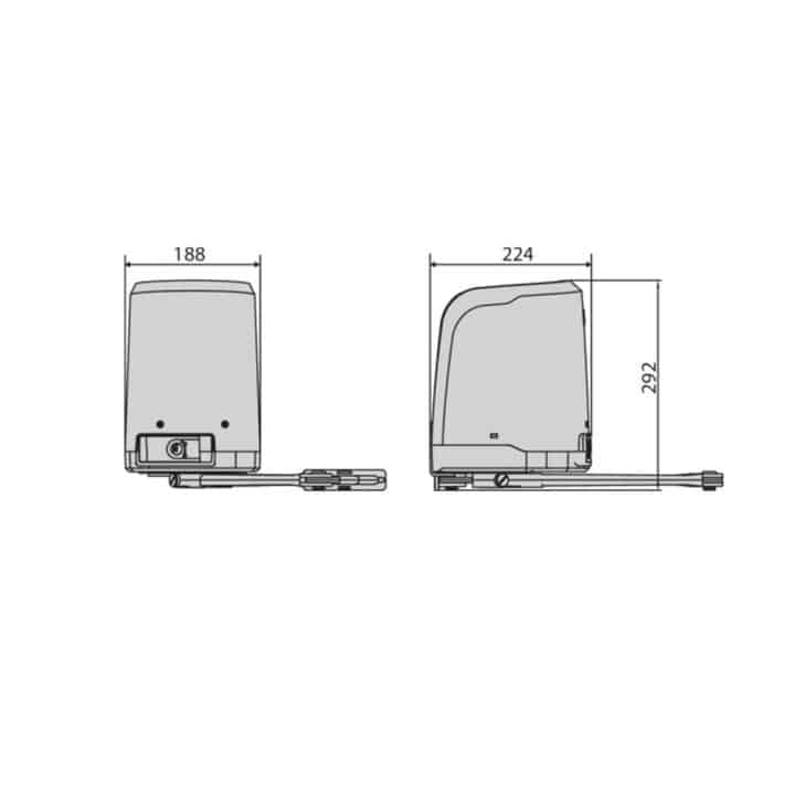 Kit BFT VIRGO SMART BT B (Réf : R930155-00003)