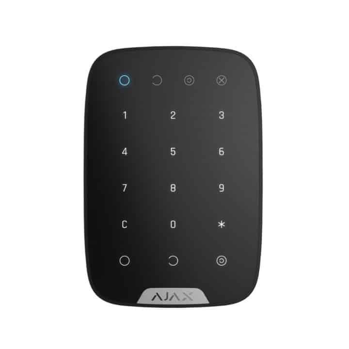 Clavier numérique sans fil AJAX KeyPad Jeweller - Noir