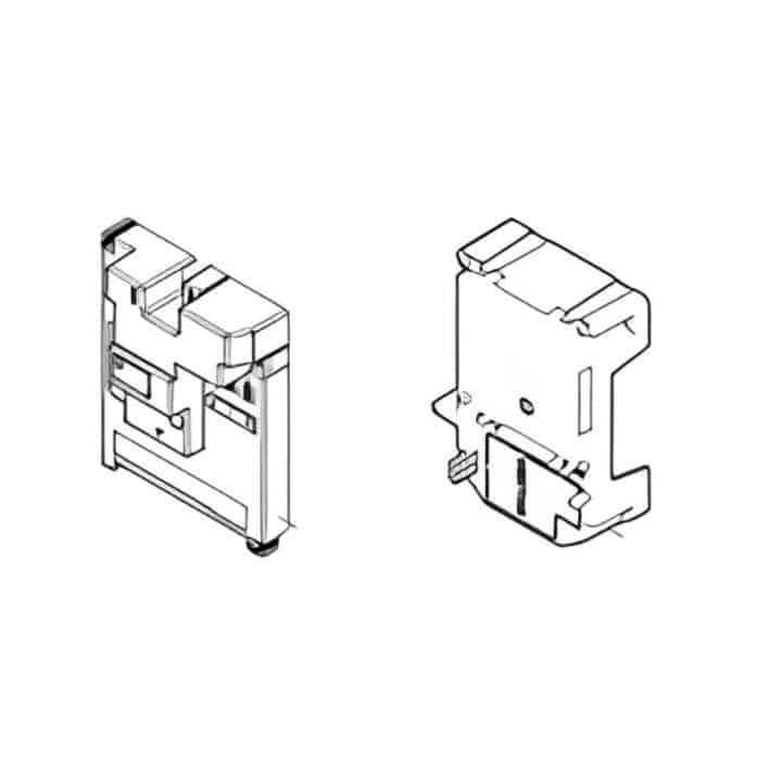 Boîtier d'adaptation FAAC E034 (Réf 63003498)-3