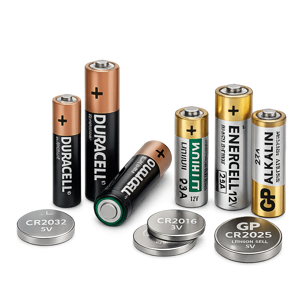 Piles & batteries