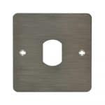 Plaque acier IZYX VIGIK / T25 (Réf : SSP225VGK/T25) - 80 x 80 mm