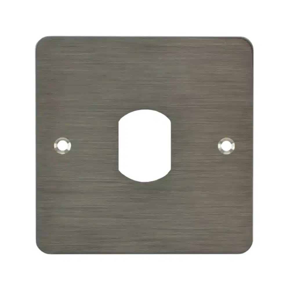 Plaque acier IZYX VIGIK / T25 (Réf : SSP225VGK/T25) – 80 x 80 mm